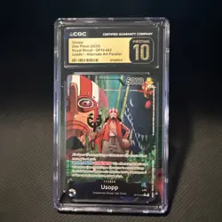 Usopp (042) (Parallel) OP10-042 Royal Blood Foil CGC PRISTINE 10 - Image 1