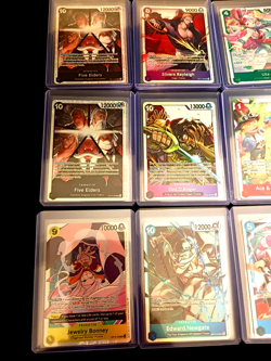 66 One Piece OP13 Super Rares SR Five Elders Jewelry Bonney Carrying On His Will - Image 2