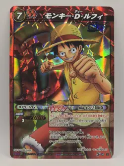 Monkey D. Luffy Promo Holo One Piece Miracle Battle Carddass - Image 1
