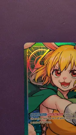 One Piece Carrot OP08-021 Alt Art Leader Two Legends NM English - Image 4