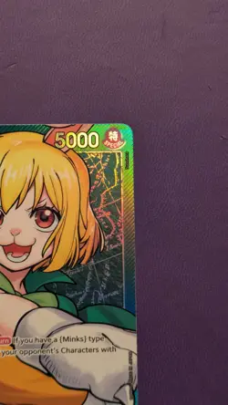 One Piece Carrot OP08-021 Alt Art Leader Two Legends NM English - Image 5