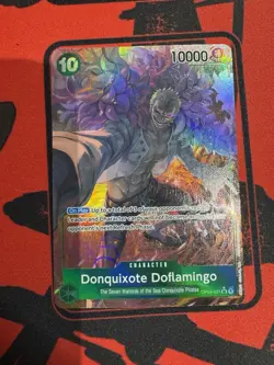 DONQUIXOTE DOFLAMINGO - One Piece OP04-031 - AA Alt Art Super Rare SR - Kingdoms - Image 1