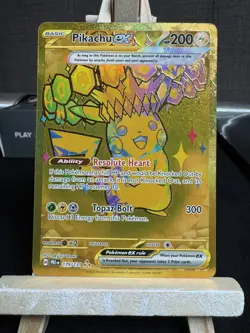 Pikachu EX - 179/131 - Prismatic Evolutions - Pokemon TCG Card NM Hyper Rare - Image 1