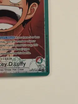 One Piece TCG OP13-001 Monkey D. Luffy Alt Art Leader AA Card Game CCG English - Image 3