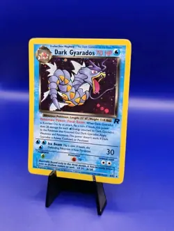 Dark Gyarados 8/82 Team Rocket Set Holo Rare Pokemon Card Nintendo TCG WOTC LP - Image 3