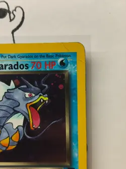 WOTC Pokemon TCG Dark Gyarados 8/82 - English Team Rocket Holo Raw Card HP - Image 3