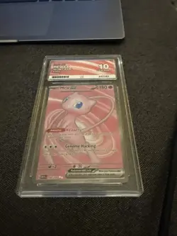 Pokemon | Mew EX | TCG 193/165 Scarlet Violet 151 Holo Card | Ace Gem Mint 10 - Image 1