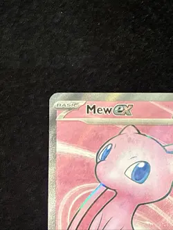 Pokemon Mew EX TCG 193/165Sv: Scarlet & Violet 151 Ultra Rare Art Holo Card - Image 4