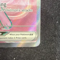 Pokemon Mew EX TCG 193/165Sv: Scarlet & Violet 151 Ultra Rare Art Holo Card - Image 5