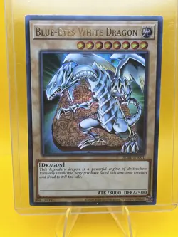Blue-Eyes White Dragon - DB1-EN098 Ultra Rare LP Yugioh Card - Image 1
