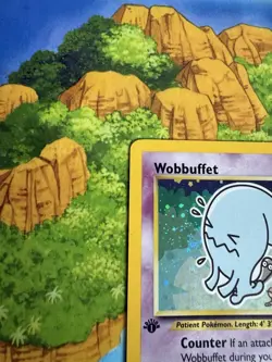 Pokemon Wobbuffet 1st Edition Neo Discovery 16/75 Holo Rare Moderately Played - Image 4