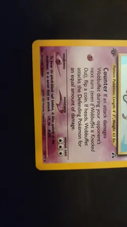 Wobbuffet 16/75 Neo Discovery Holo 1st edition - Image 5