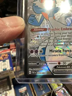 Pokemon TCG Gardevoir ex 217/091 SV: Paldean Fates Holo Shiny Ultra Rare 310 HP - Image 2