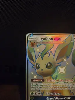 Pokemon TCG Leafeon GX SV46/SV94 Hidden Fates Shiny Full Art 🌟PACK FRESH🌟 - Image 2