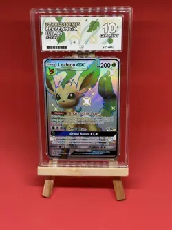 Pokemon TCG - Leafeon-GX - SV46/SV94 - S&M Hidden Fates SV - ACE 10 - Image 1