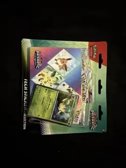 Pokemon TCG Prismatic Evolutions Tech Sticker Collection Blister Set of 3 Sealed - Image 3