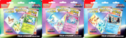 3 Pokemon TCG SV8.5 Prismatic Evolutions Tech Sticker Collection Blister Sealed - Image 1
