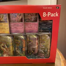 Pokemon TCG Prismatic Evolutions 8pack Mini Tins and Promos (No Packs) - Image 2