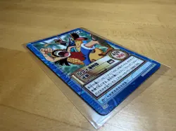 Luffy Vintage One Piece Carddass Hyper Battle Japanese Card S94 Straw Hat - Image 2