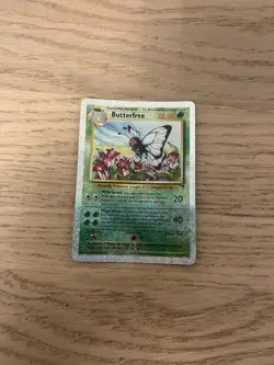 Butterfree 21/110 REVERSE HOLO Rare Legendary Set Pokemon Card EXCELLENT Cond. - Image 1