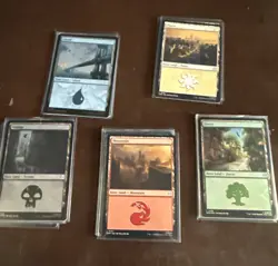 Lot of MTG: Spider-Man Basic Land Cards (23 cards total) - Image 1