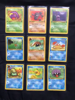Pokemon Cards: 1st Edition Fossil 15 Card Non-Holo Lot - Image 1