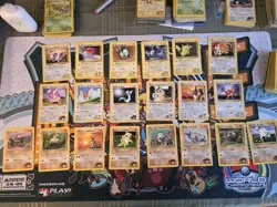 VINTAGE Pokemon Nearly Complete GYM Heroes 99 Card C/UC/Rare Lot NO Duplicates - Image 2