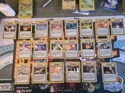VINTAGE Pokemon Nearly Complete GYM Heroes 99 Card C/UC/Rare Lot NO Duplicates - Image 4