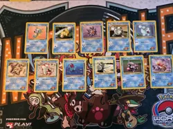 VINTAGE Pokemon Nearly Complete GYM Heroes 99 Card C/UC/Rare Lot NO Duplicates - Image 5