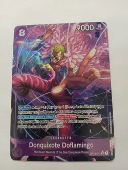 One Piece TCG - Donquixote Doflamingo (Parallel) - OP10-071 Royal Blood NM Card! - Image 1