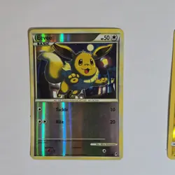 Lot of 9 Pokemon TCG Holo Cards Electabuzz Elekid Chansey Eevee Electivire - Image 2