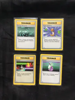 Pokemon Cards: Shadowless Base Set 28 Card Non-Holo Lot - Image 5