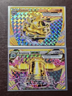 Pokemon Cards Lot (Bronzong & Carbink BREAK 2016 Fates Collide XY) - Image 1