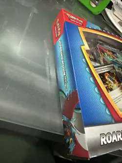 ROARING MOON EX BOX Pokemon TCG 4 Booster Packs + 4 Foil Promo Cards SEALED NEW - Image 3