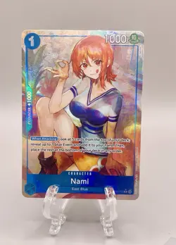 Nami (Alt Art) OP09-050 R Emperors in the New World ONE PIECE Card Game English - Image 1