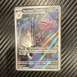 Pokemon Team Rocket's Weezing Holo Card 199/182 English DRI Set - Image 1