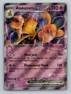 Pokemon SV: Scarlet & Violet Promo Cards #050 Alakazam ex Promo - Image 1