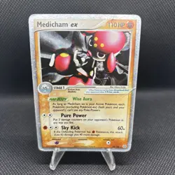 Pokemon Medicham ex 95/106 Ultra Rare EX Emerald Card - Image 1