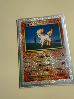 Pokemon Card Ponyta Legendary Reverse Holographic, 2002 - Image 1