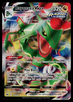 Pokemon Card - Rayquaza VMAX Crown Zenith 101/159 Ultra Rare - Image 1