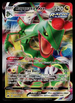 Pokemon Card - Rayquaza VMAX Crown Zenith 101/159 Ultra Rare - Image 1