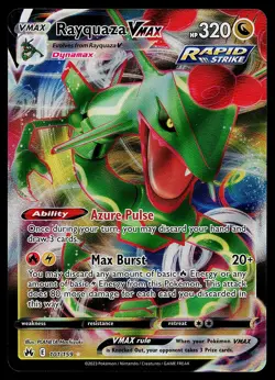 Pokemon Card - Rayquaza VMAX Crown Zenith 101/159 Ultra Rare - Image 1