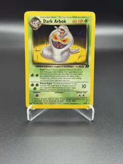 Pokemon TCG Dark Arbok 2 Card Set Non-Holo Team Rocket WOTC - Image 1