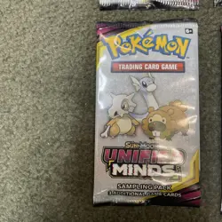 Pokemon Unified Minds Sampling Pack 3 Cards Factory Sealed -TEN PACKS- - Image 2
