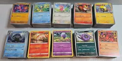 Pokemon 1000 Card Bulk Lot Common Uncommon New Cards Mixed No Energy 1,000 - Image 1