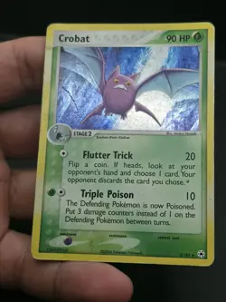 Pokemon TCG Crobat Holo Rare Card 3/101 Hidden Legends Series - Image 3