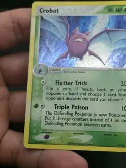 Pokemon TCG Crobat Holo Rare Card 3/101 Hidden Legends Series - Image 4