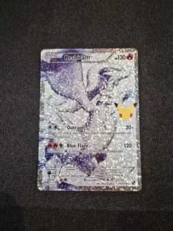 Pokemon TCG Reshiram 113/114 Celebrations Classic Collection Holo Card - Image 1