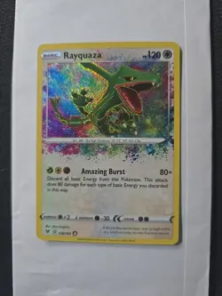 Rayquaza 138/185 Vivid Voltage Amazing Rare Holo Pokemon Card - Image 1