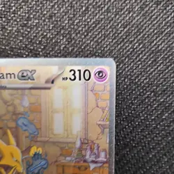 Alakazam ex 201/165 Sv: Scarlet & Violet 151 Full Art Holo Pokemon Trading Card - Image 2